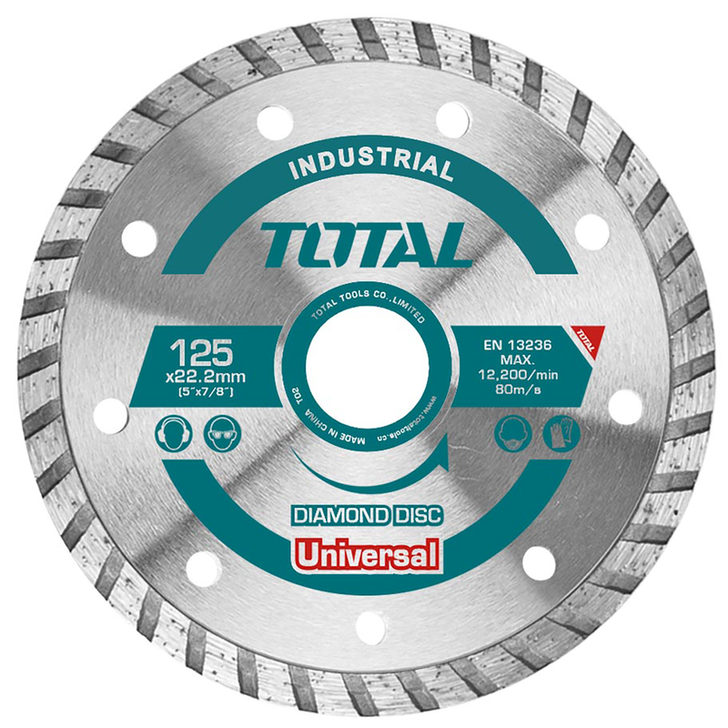 5"X7/8" Turbo diamond disc