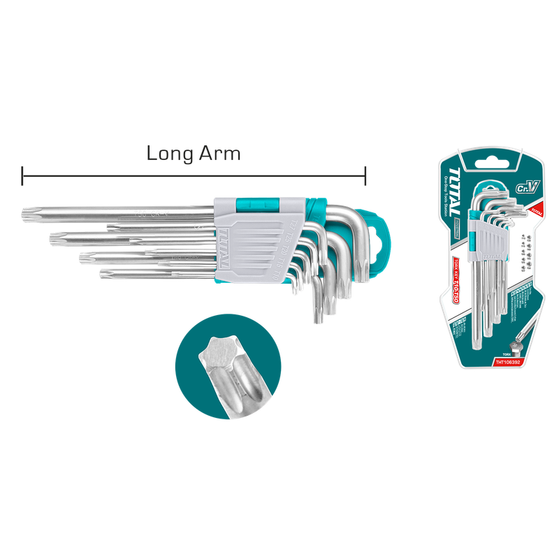 9PCS Torx key