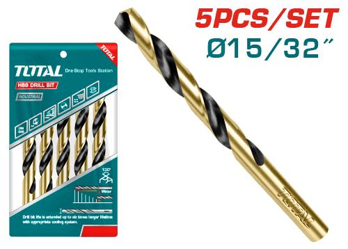15/32" HSS drill bit