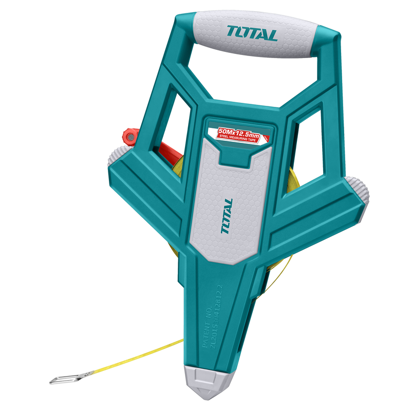 50 Meters(165') Steel measuring tape with handle