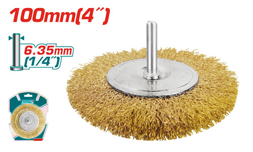 4" Circular grinding wire brush