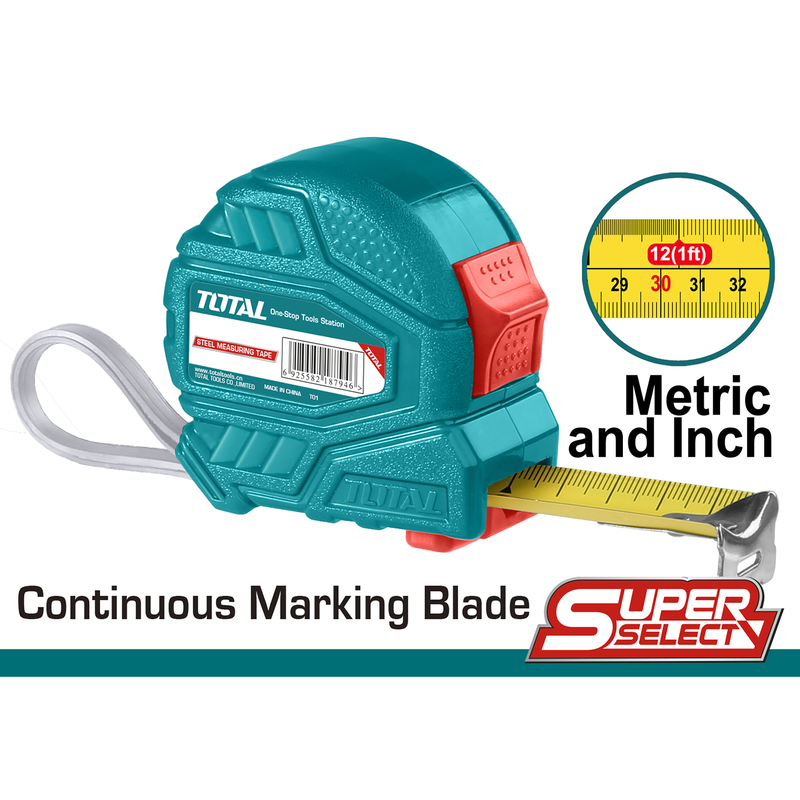 10'x5/8" Steel measuring tape