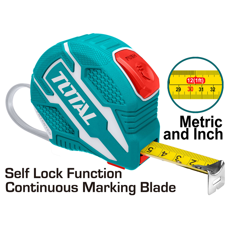 [TMT126251] 16'x3/4" Self lock Steel measuring tape