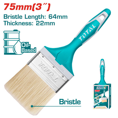 [THT84036] 3" Industrial Paint brush (rubber covered handle)