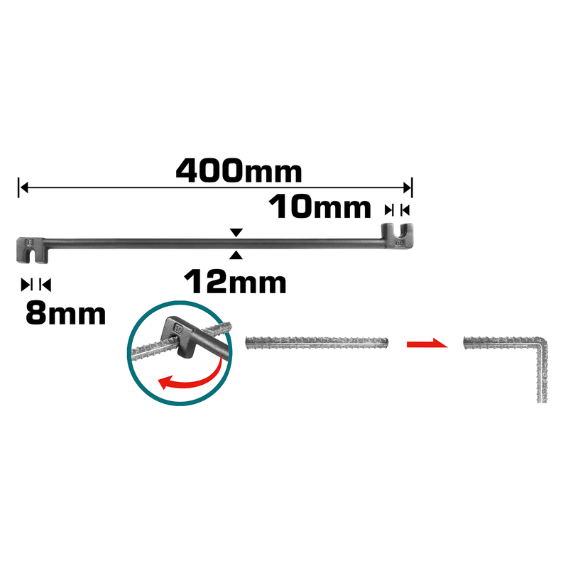 [THBEB08102] 8mm&10mm bending bar