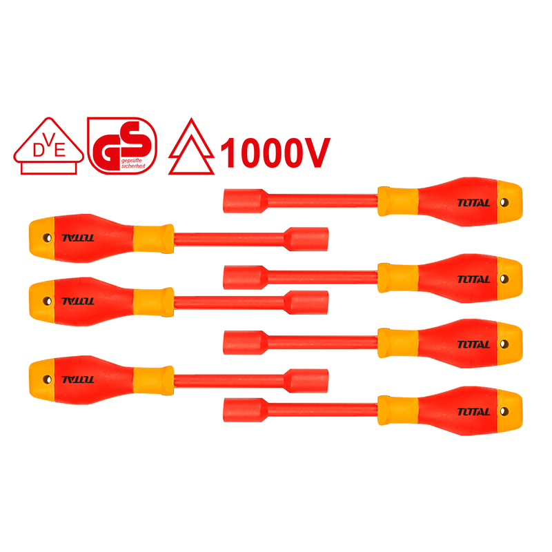 7PCS Insulated nut screwdriver set (VDE Certified)