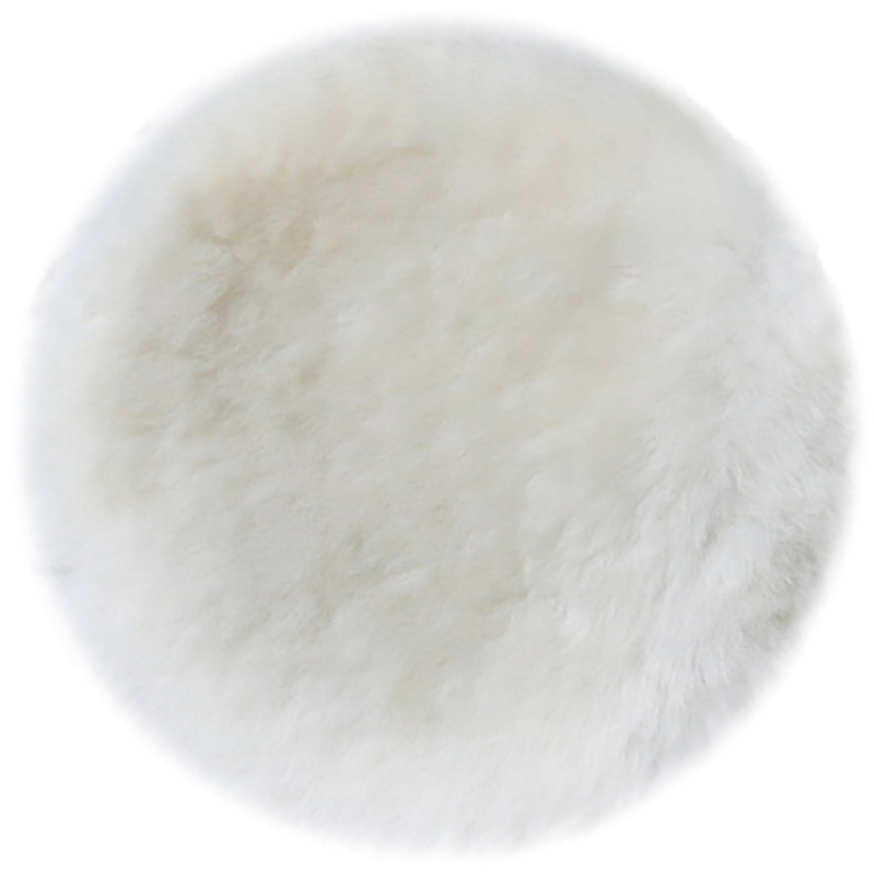 7" Wool polishing bonnet