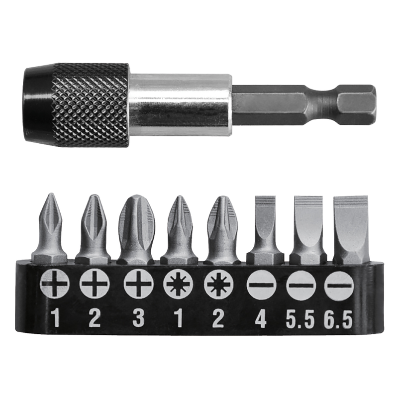 [TACSD3091] 9 pcs screwdriver bits set
