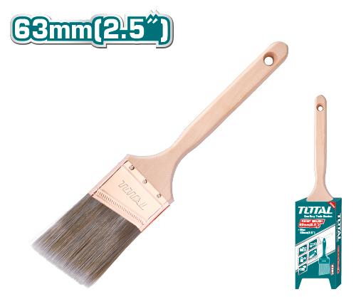 2.5" Angle sash brush (Wooden Handle)
