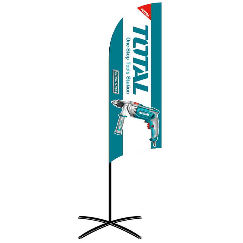 Drapeau plume 2.8m