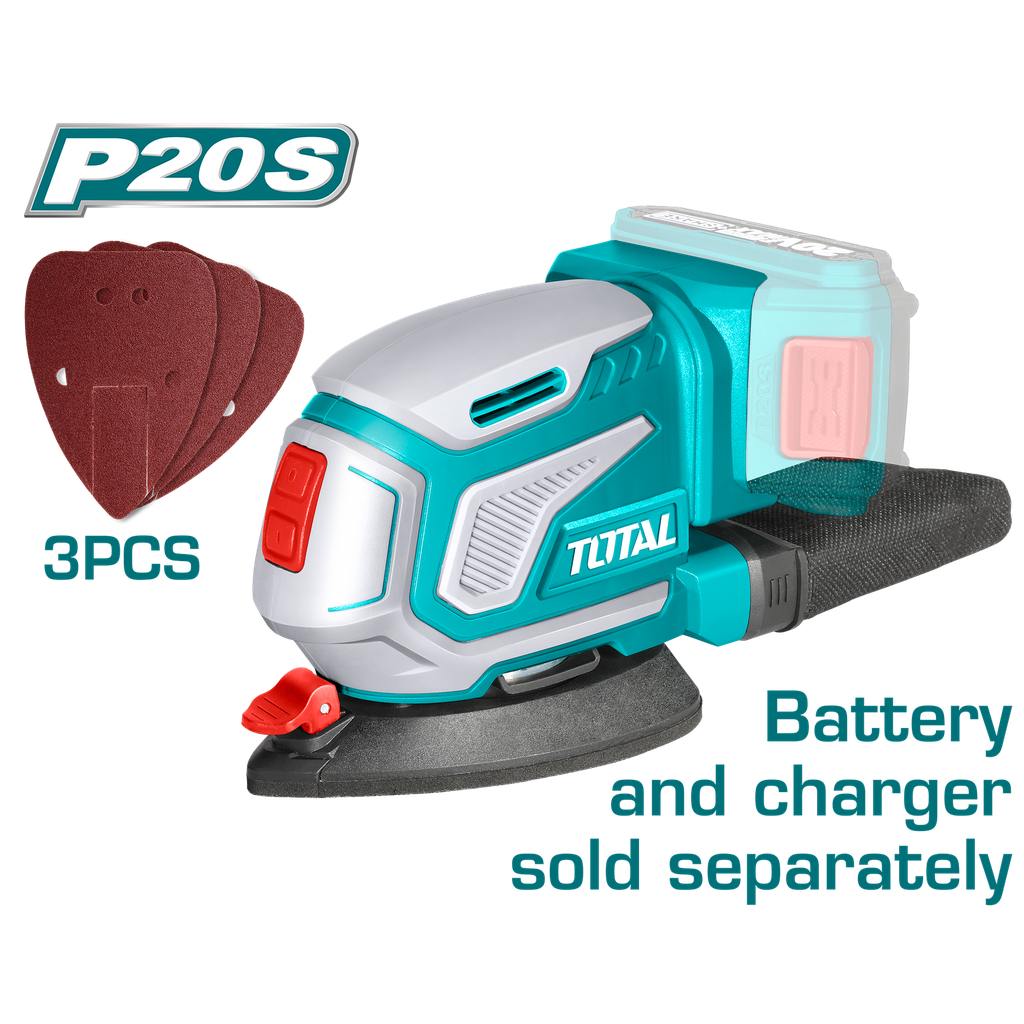 20V Lithium-Ion Palm Sander (Tool Only)