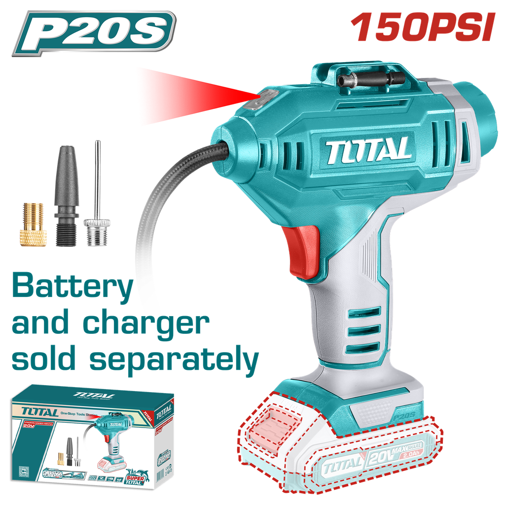20V Lithium-Ion Auto Air compressor (Tool Only)
