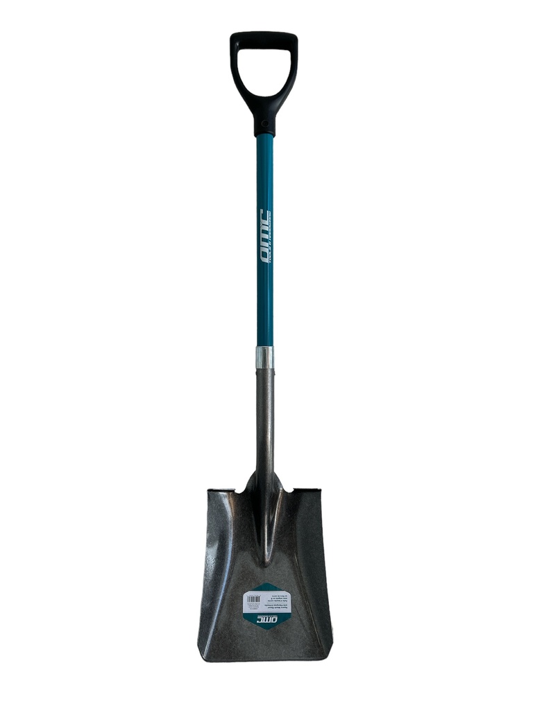 Square Mouth Shovel with Fiberglass D-Handle
