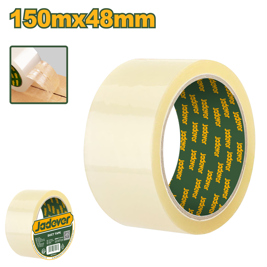 48mmX150m(164YDS) Transparent packing tape