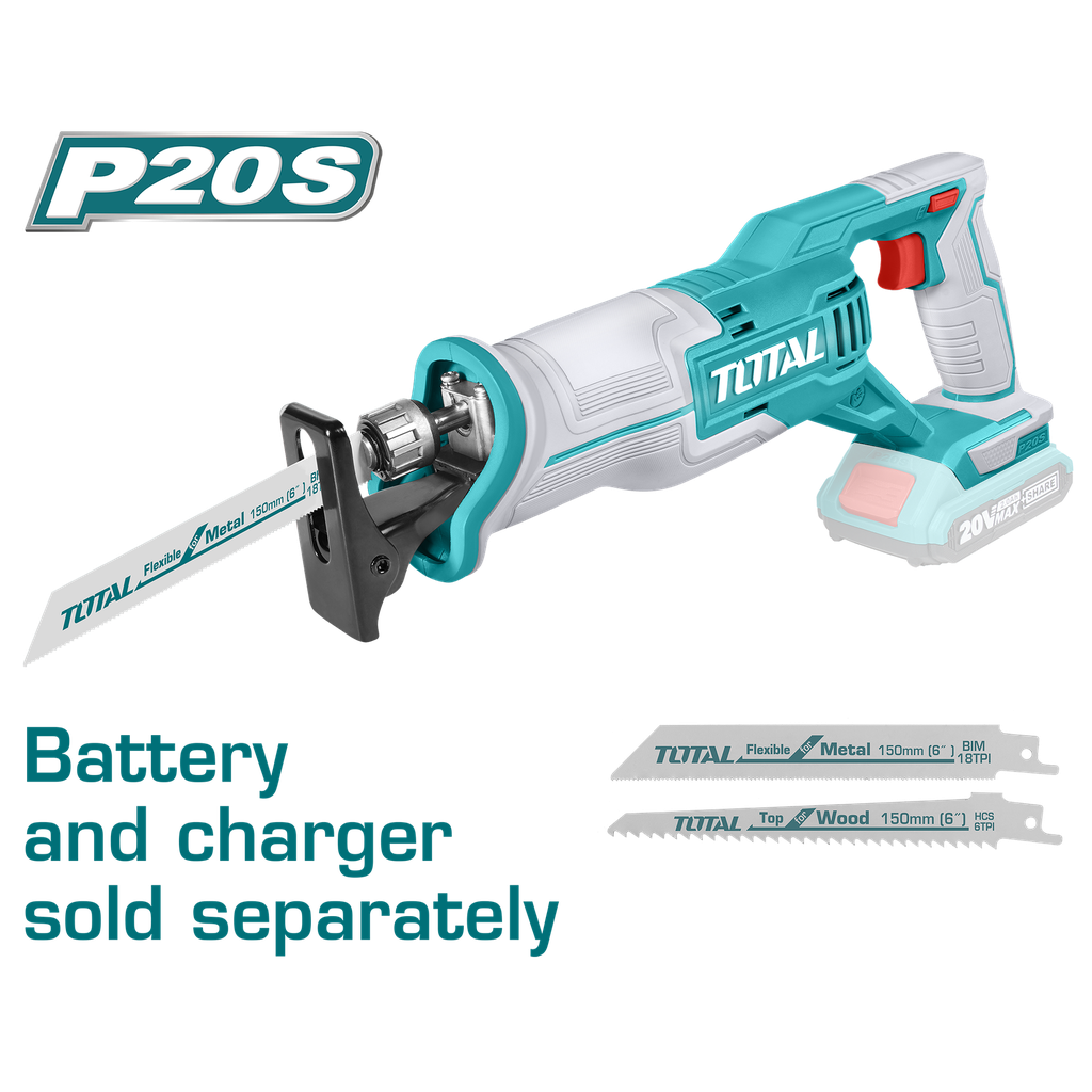 20V Cordless Reciprocating Saw (Tool Only)