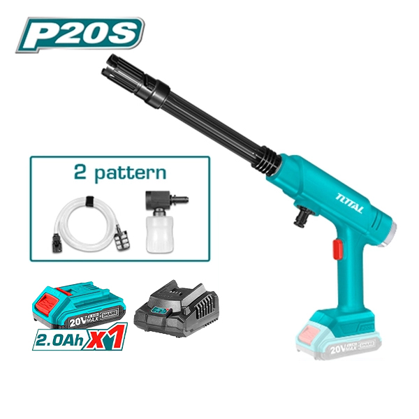 Pression de laveuse sans fil 20VX25Bar (1 batterie + 1 chargeur)
