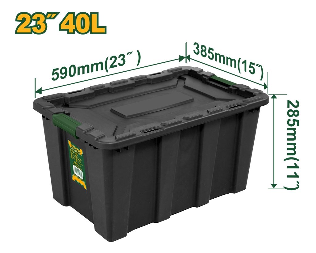 Conteneur de stockage en plastique 23" X40L