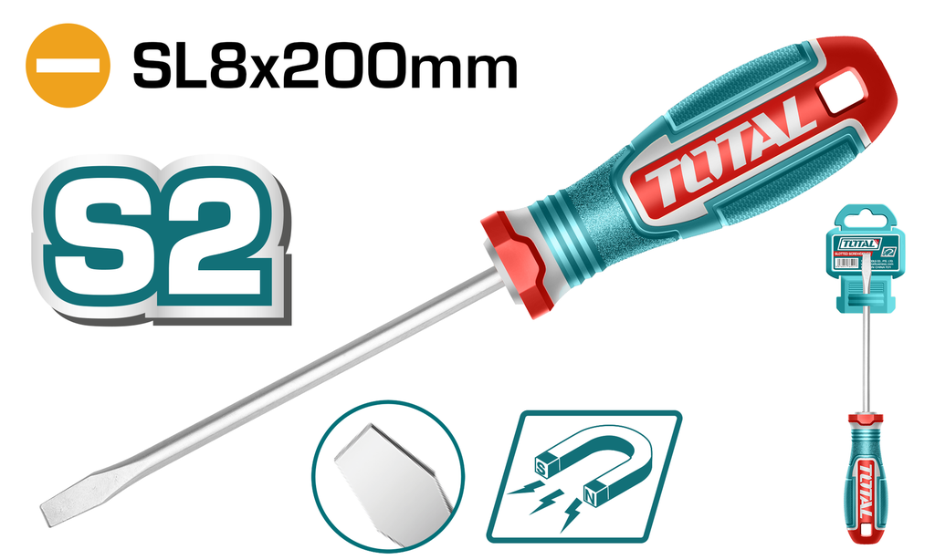 5/16"X8" Slotted screwdriver