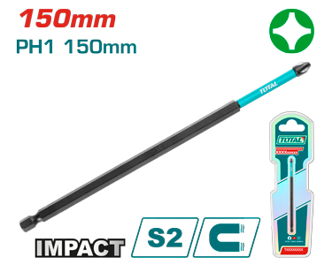 PH1X6" Impact screwdriver bit
