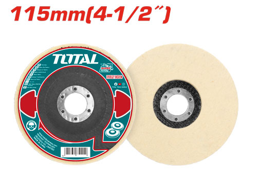 4-1/2" X 7/8" Felt disc