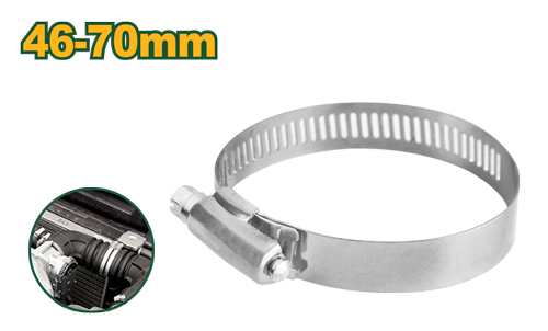 1 13/16 - 2 3/4 in. collier de serrage en acier inoxydable