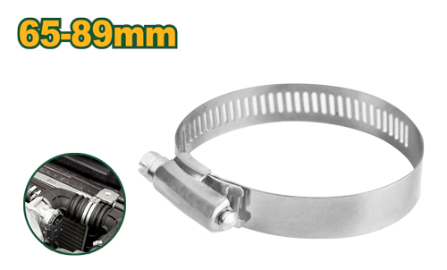 2 1/2 - 3 1/2 in. Stainless Steel Hose Clamp