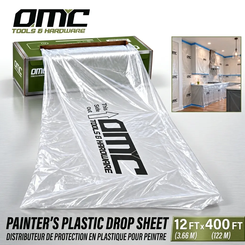 [OPP12400] 12x400ft Painter's Plastic Drop Sheet
