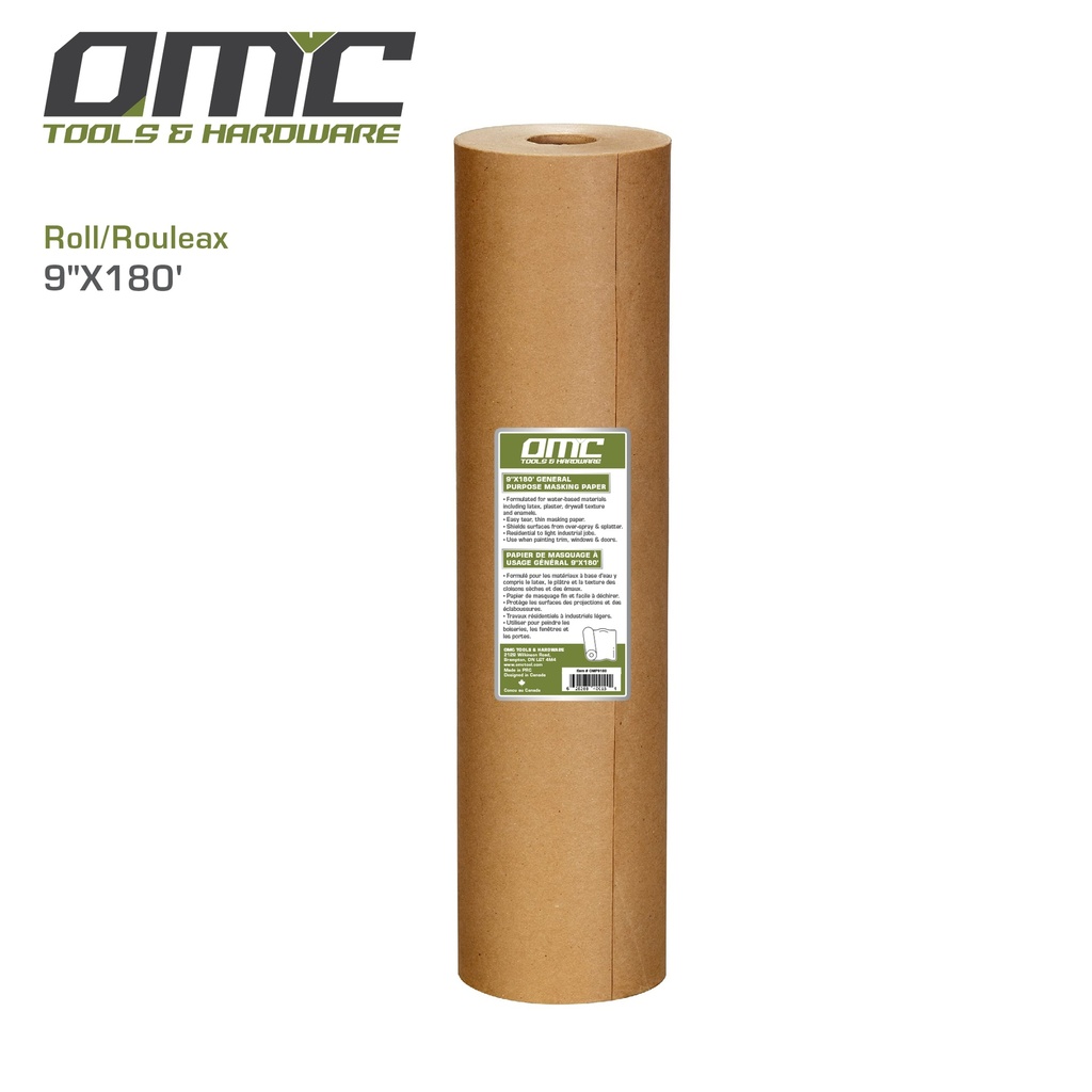 9"X180' General Purpose Masking Paper