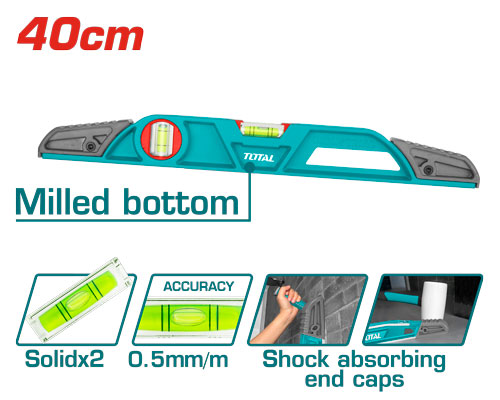 [TMT221406] 16" Heavy-duty Mason's level