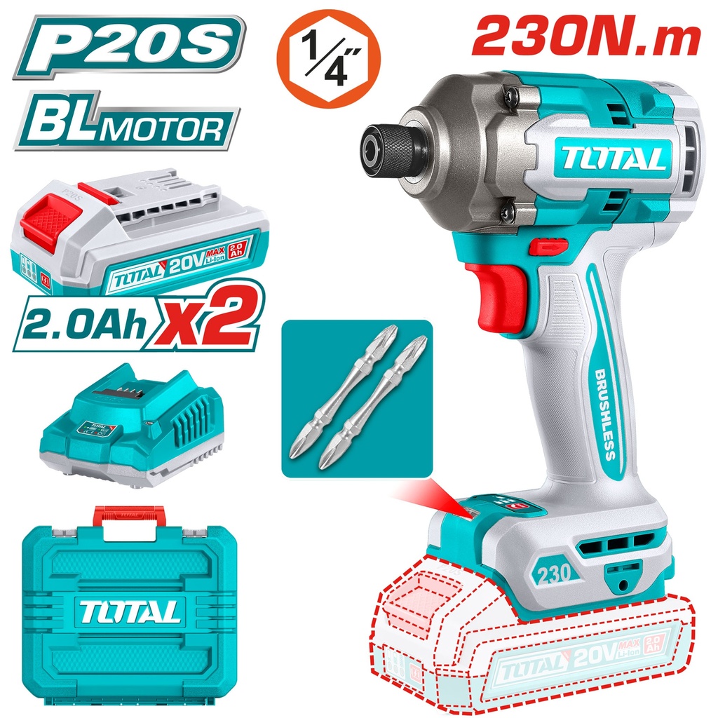 20vx170lb-ft ensemble visseuse à chocs
