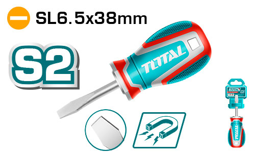 1/4"X1 1/2" Slotted screwdriver