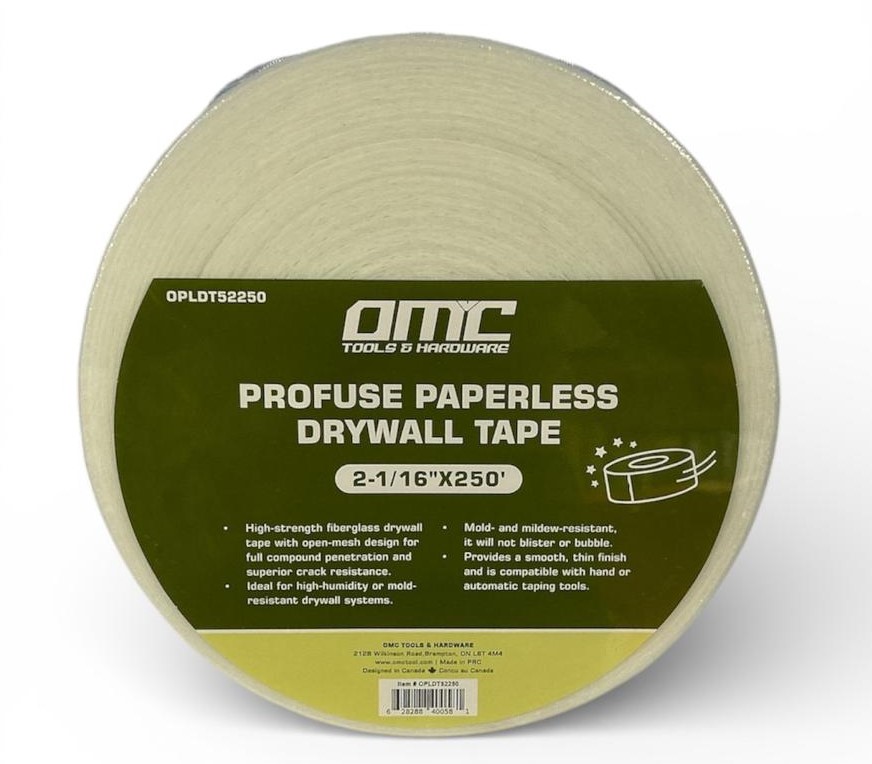 [OPLDT52250] Ruban adhésif pour cloisons sèches sans papier ProFuse 2-1/16 x 250 pi