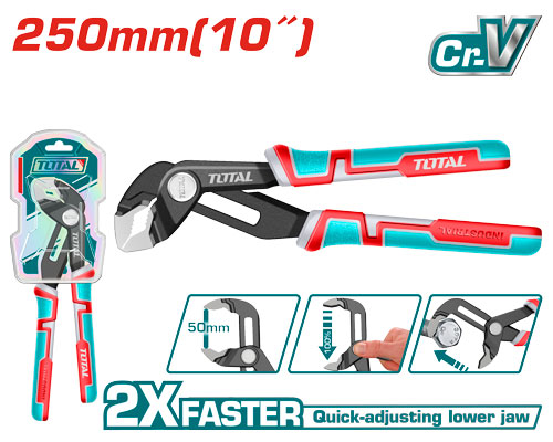 10" Industrial Quick Open Groove Joint Plier