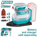 20V Cordless Palm Sander (Tool Only)