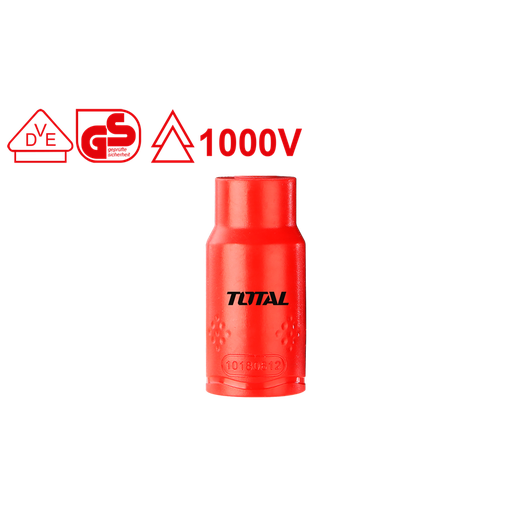 [THIHAST12131] 1/2" douille hexagonale isolée (certifié VDE)