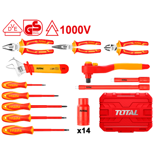 [THKITH2601] 26pcs jeu d’outils isolés (certifié VDE)