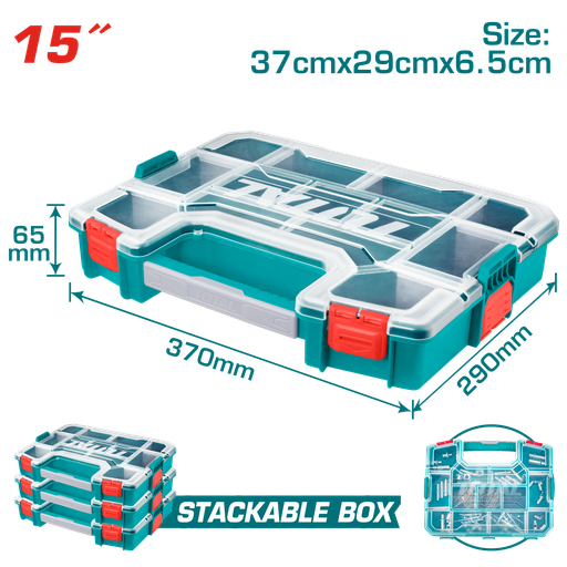 [TPBX1151] 15" organiseur en plastique
