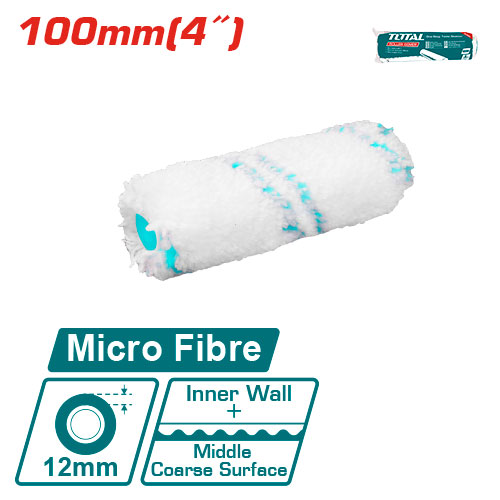 [THT85431] 4" manchon de rouleau(inner wall) microfibre