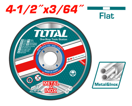 [TAC2211151] 4.5"X3/64"X7/8" Abrasive metal cutting disc