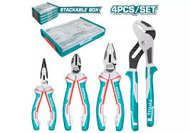 [THKTV02P042] 4 Pcs Stackable High Leverage Pliers set