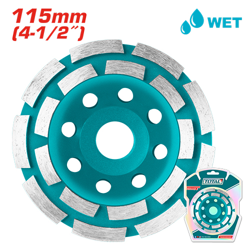 [TAC2421151] 4.5" double row cup grinding wheel