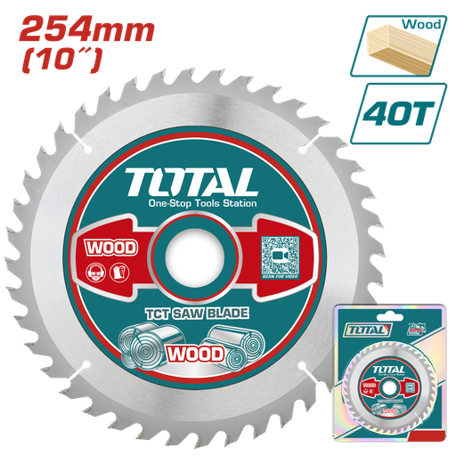 [TAC231725] Lame de scie TCT 10" 40t for wood