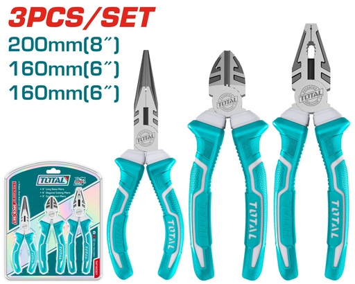 [THT1K0301] 3pcs jeu de pinces