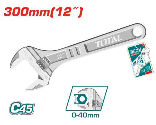 [THT1010123] 12" Adjustable wrench