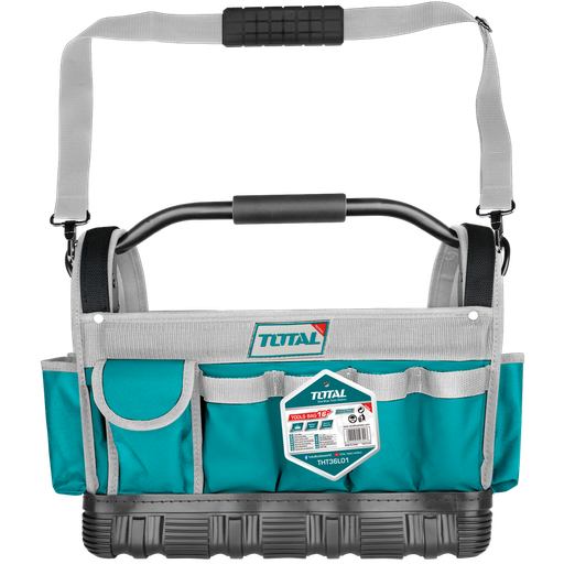 [THT36L01] 16" Industrial Tool bag with metal handle(Reinforced Base)
