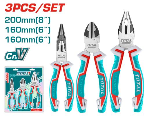 [THT2K0301] 3pcs Cr-V  Pliers set