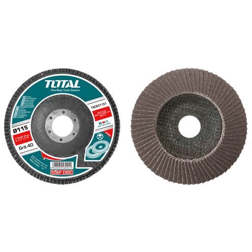 [TAC631151] 4.5" P40 Flap disc for Steel