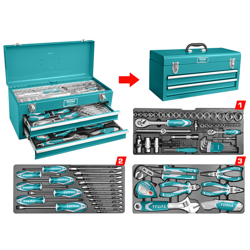 [THPTCS70971] 97 Pcs Tool Chest Set