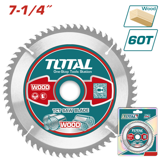 [TAC231413] Lame de scie TCT 7-1/4" 60t for wood