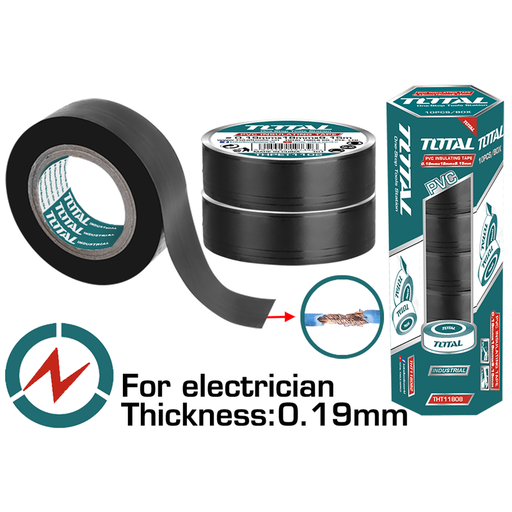 [THPET1102] 10 YardsX0.19MM PVC Electrical Insulating tape